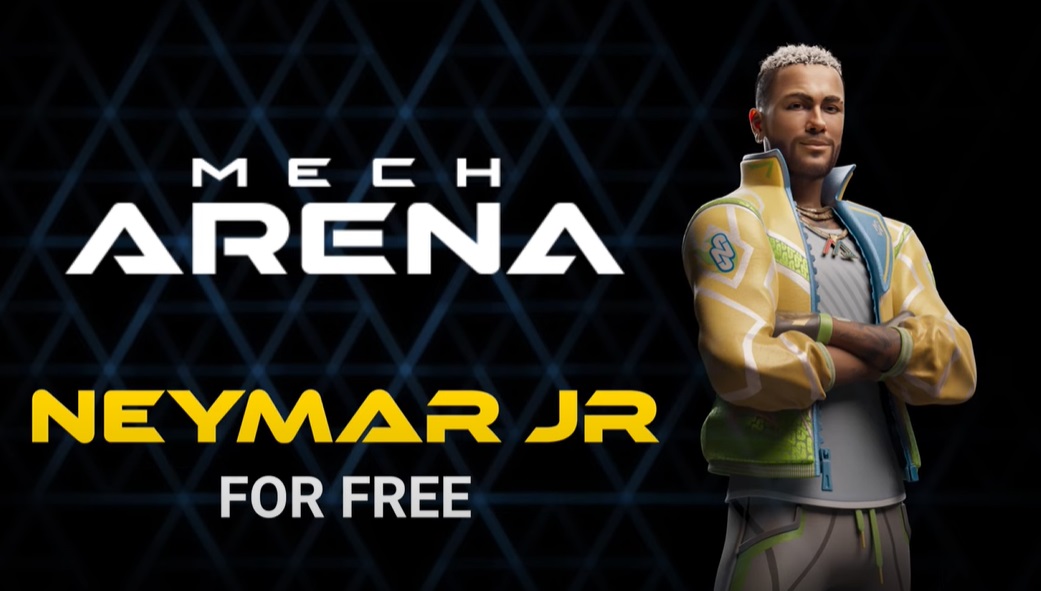 Mech Arena Piloto MVP de Neymar Jr já disponível Playzuando