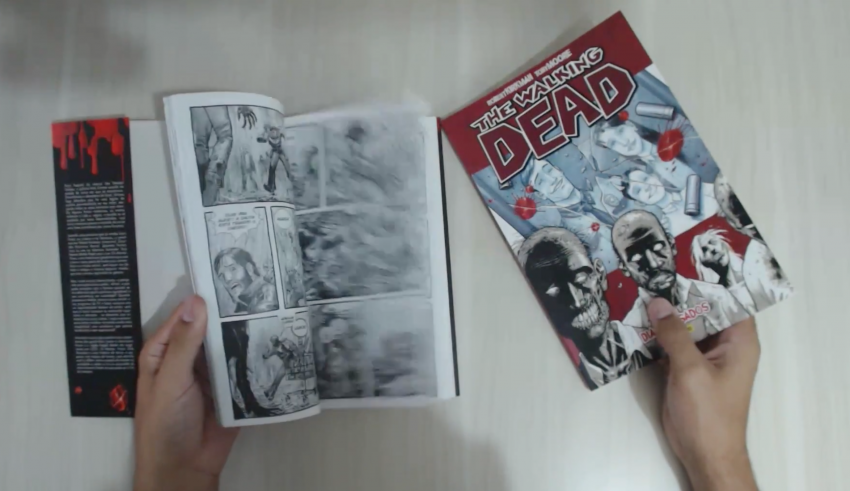 Diferença entre HQ The walking dead Panini e HQM