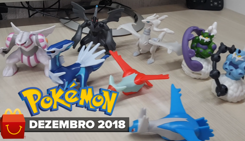 Pokémon no McLanche Feliz em dezembro