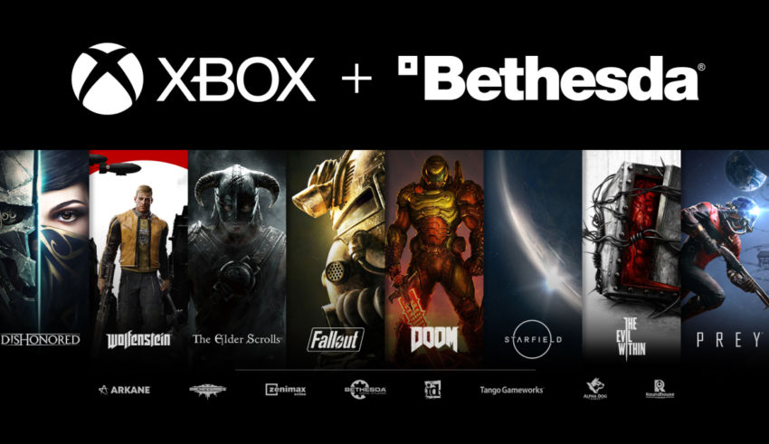 os jogos bethesda estão na game pass