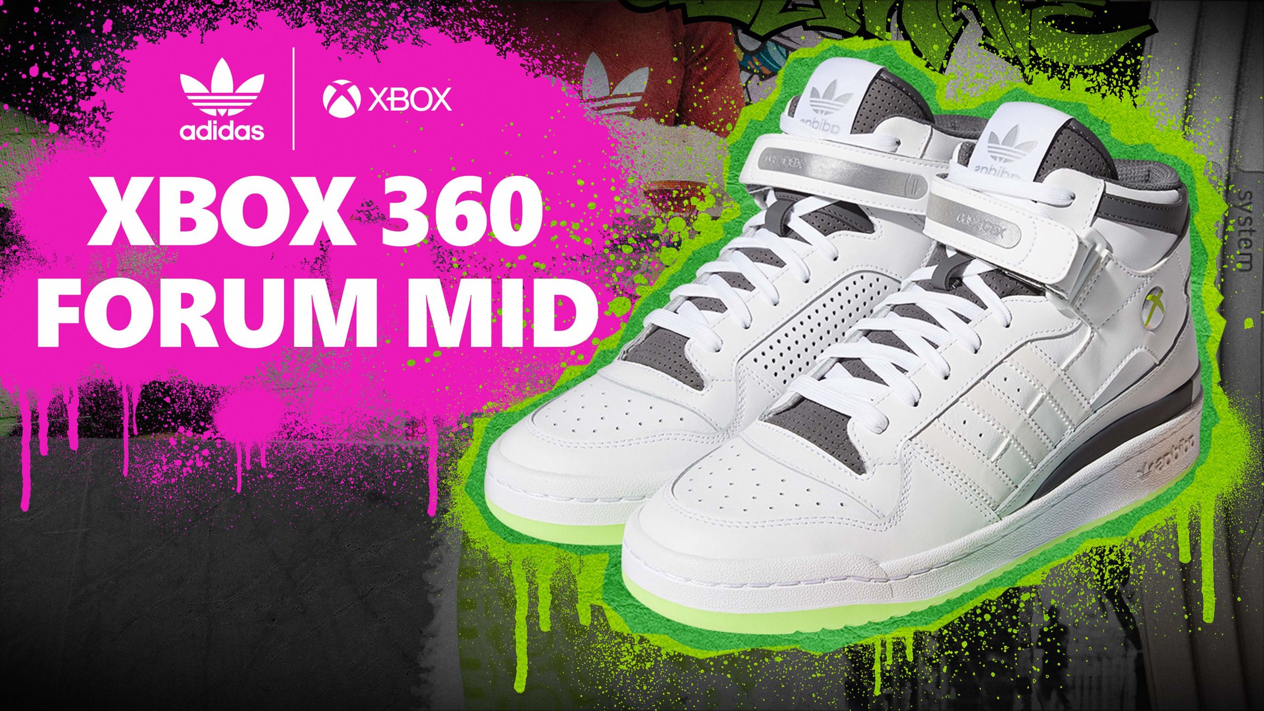 Xbox e Adidas revelam tênis inspirados no Xbox 360