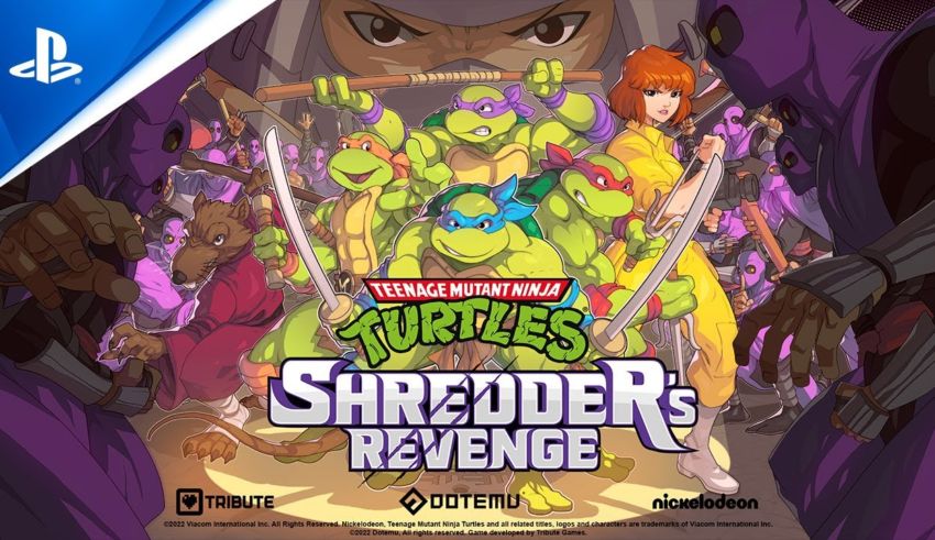 Estamos jogando PlayStation 5 - Tartarugas Ninja: Shredder's Revenge