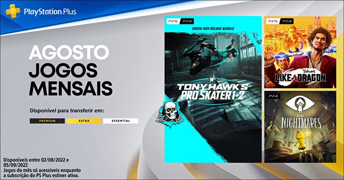 PS Plus - Jogos de Agosto já estão confirmados