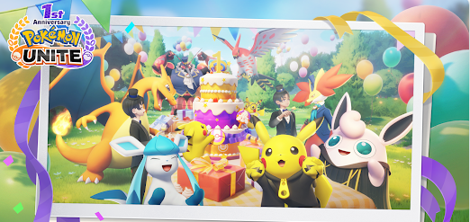 Pokémon Unite Primeiro Aniversário
