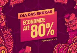 PS Store a promoção de Halloween traz até 80% de desconto