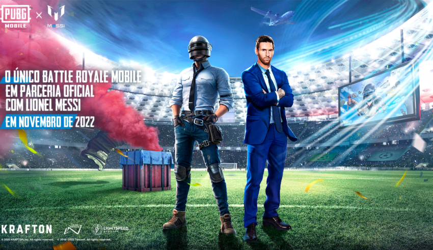 PUBG anuncia parceria global e exclusiva com Lionel Messi