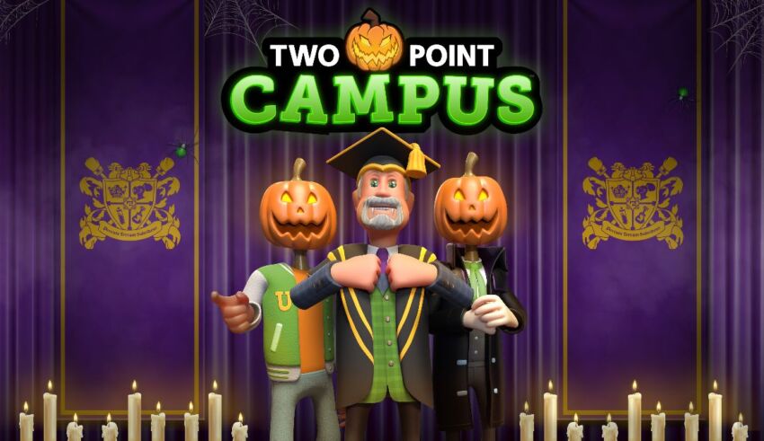 Two Point Campus recebe atualização de Halloween