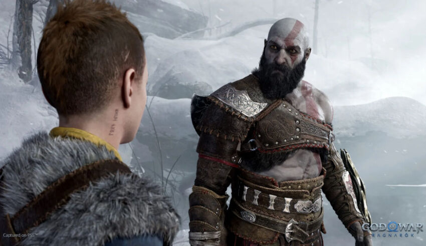 A série Retratos de Família de God of War Ragnarök