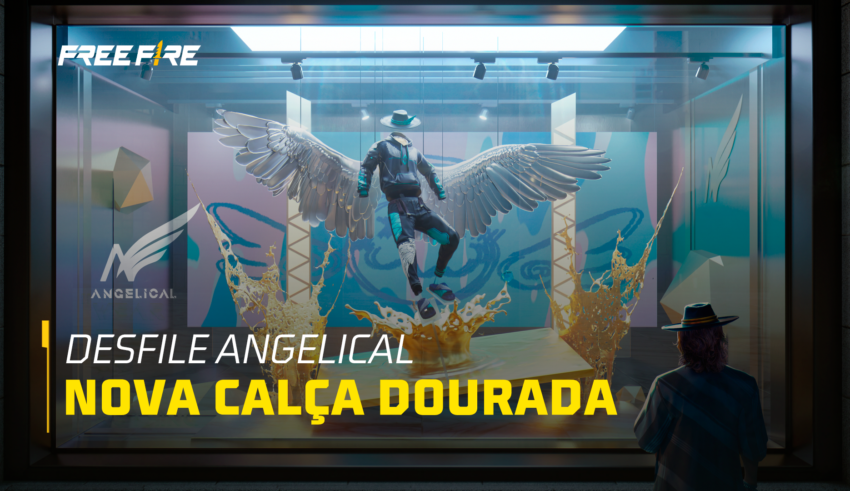 Free Fire - Nova coleção de itens angelicais