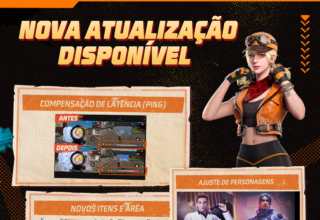 Free Fire com um novo personagem