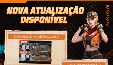 Free Fire com um novo personagem