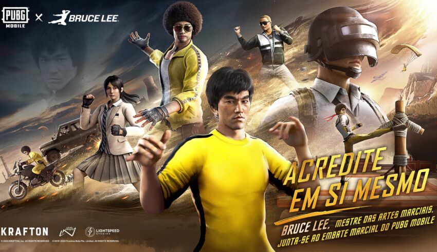 PUBG MOBILE Bruce Lee