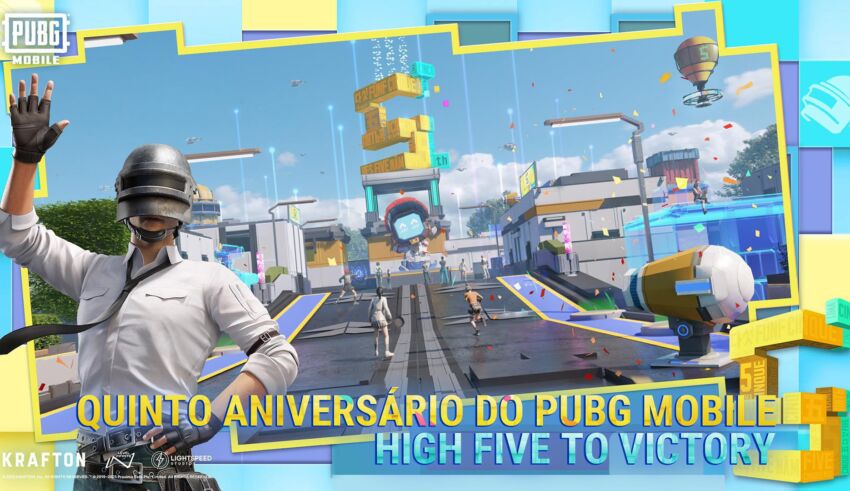 PUBG MOBILE faz 5 anos!