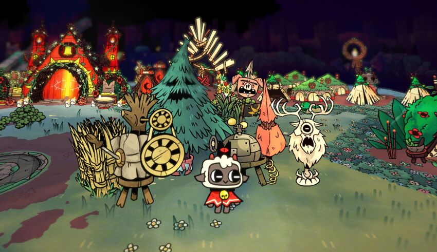 Cult of the Lamb x Don't Starve Together juntos em crossover