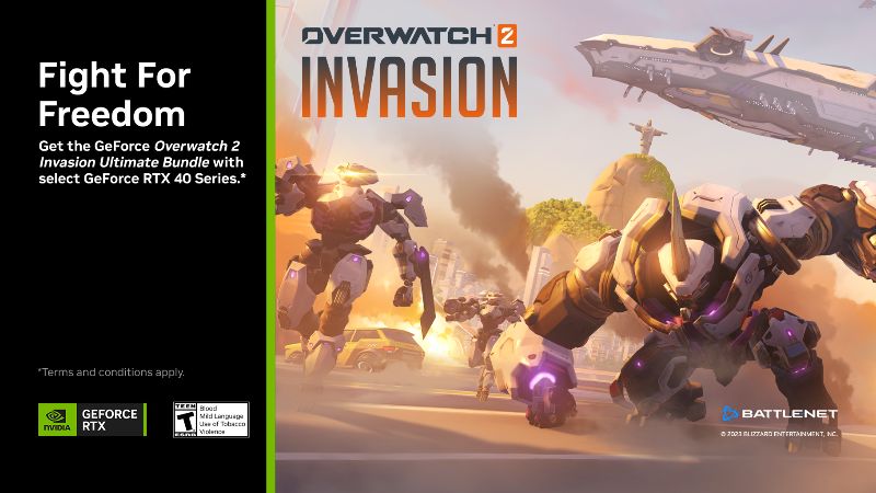 GeForce RTX com Overwatch 2