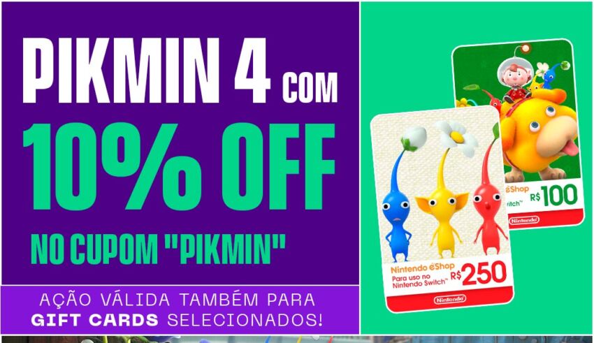 Hype Games - Garanta Pikmin 4 com desconto