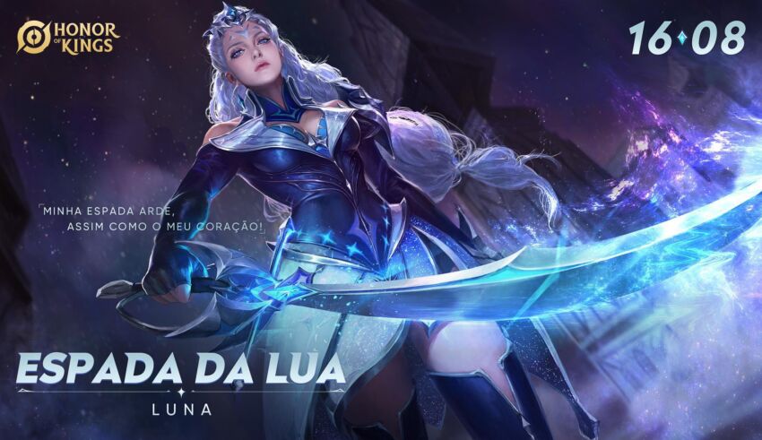 Honor of Kings recebe Luna