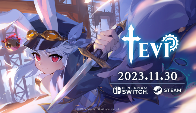 TEVI: O novo metroidvania bullet hell com estética de anime