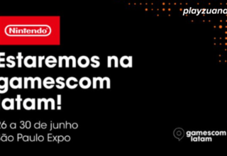 Pelas redes sociais a Nintendo confirmou presença na primeira edição LATAM