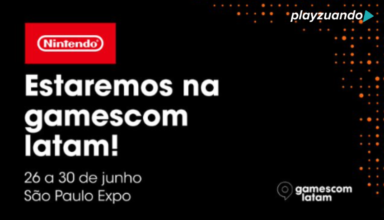 Pelas redes sociais a Nintendo confirmou presença na primeira edição LATAM