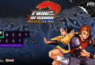 O aguardado jogo de luta arcade Rage of the Dragon NEO participará do Steam Vem Aí.